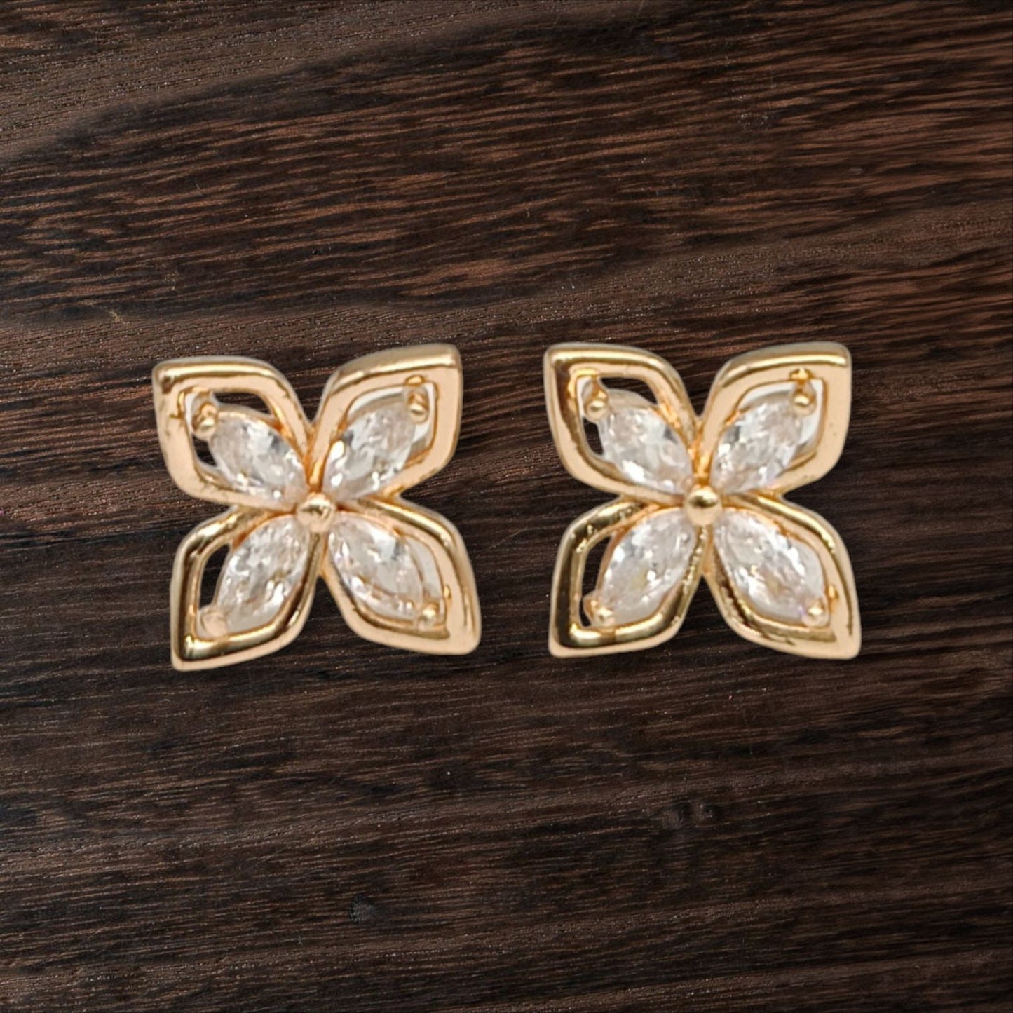 Petal Bloom Stud Earrings