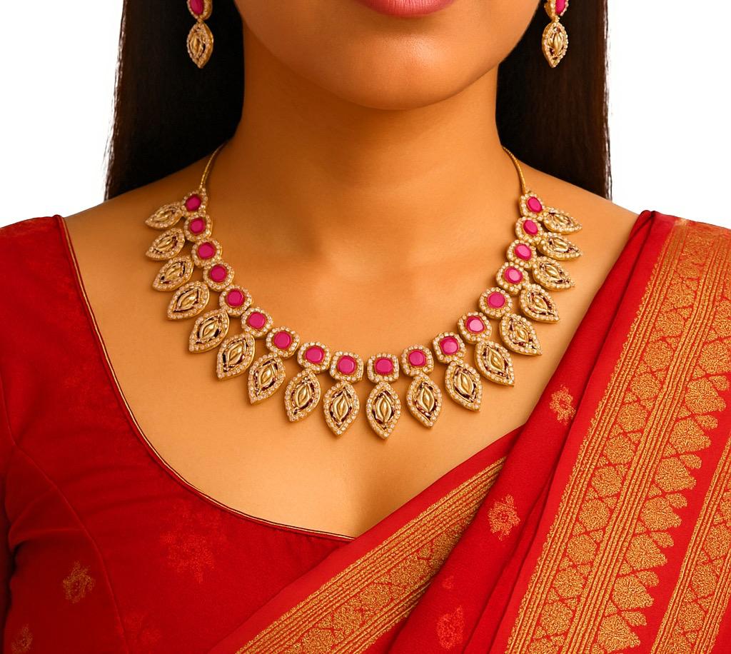 Krinish Micro Plated Diamond Set Collection – Sparkle Meets Sophistication