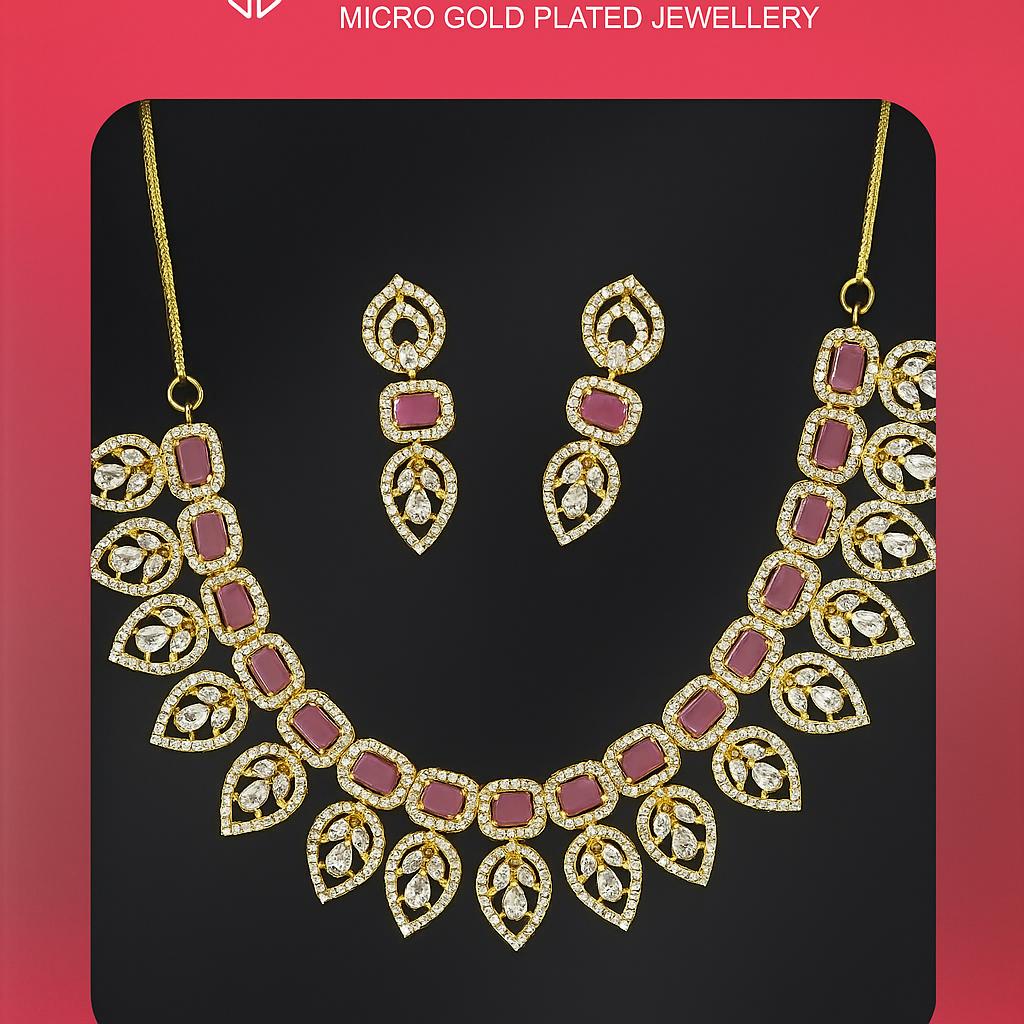 Krinish Micro Plated Diamond Set Collection – Sparkle Meets Sophistication